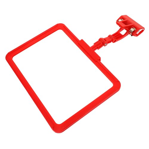 PRETYZOOM Magnetischer Preisschildhalter Etikettenhalter Für Einzelhandel Magnetischer Werbeetikettenhalter Mit Mechanischer Klammer Für Lager von PRETYZOOM