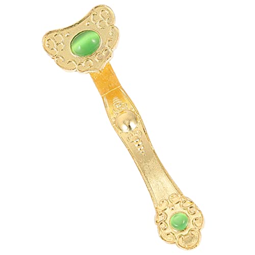 PRETYZOOM Mittelgroßes Ruyi Ornament aus Hochwertigem Metall Tischdekoration für Wohnzimmer und Eingangsbereich Handwerkskunst Einzigartiges Design für Stilvolle Wohnakzente PRETYZOOM Mittelgroßes Ruyi Ornament aus Hochwertigem Metall Tischdekoration für Wohnzimmer und Eingangsbereich Handwerkskunst Einzigartiges Design für Stilvolle Wohnakzente von PRETYZOOM