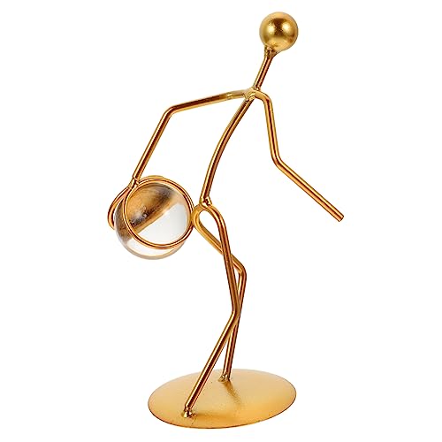 PRETYZOOM Basketball-Modell-Ornament Aus Metall Sammlerfigur Aus Eisen Sportdekor Für Das Home Office PRETYZOOM Basketball-Modell-Ornament Aus Metall Sammlerfigur Aus Eisen Sportdekor Für Das Home Office von PRETYZOOM