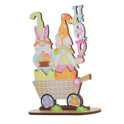 PRETYZOOM Osterdekorationen Holztischornamente Frohe Ostern Schild Zwergornamente Für Wohnkultur PRETYZOOM Osterdekorationen Holztischornamente Frohe Ostern Schild Zwergornamente Für Wohnkultur von PRETYZOOM