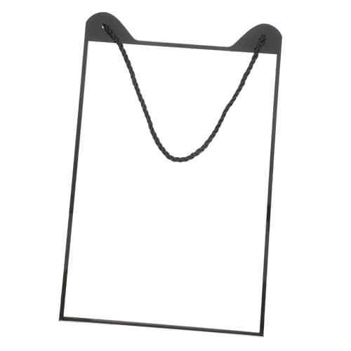 PRETYZOOM Preisschild Anzeige leer Einzelhandels -Tags kleine hängende Einzelhandelsschilder Etikettenhalter für Supermärkte Schildhalter Etikettenhalter für hängende Schilder Acryl von PRETYZOOM