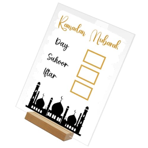 PRETYZOOM Ramadan-Dekoration Für Zuhause – Acryl-spiegeltisch Im Eid-Mubarak-Stil Für Muslimisches Islam- PRETYZOOM Ramadan-Dekoration Für Zuhause – Acryl-spiegeltisch Im Eid-Mubarak-Stil Für Muslimisches Islam- von PRETYZOOM