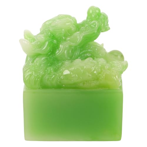 PRETYZOOM Resin Siegel Drache Detailreiche Dekoration für Zuhause oder Büro Symbol für Glück und Wohlstand Tischdeko PRETYZOOM Resin Siegel Drache Detailreiche Dekoration für Zuhause oder Büro Symbol für Glück und Wohlstand Tischdeko von PRETYZOOM