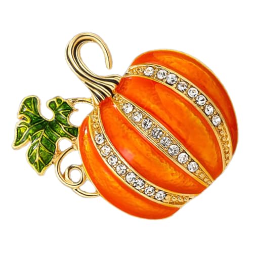 PRETYZOOM Rhinestone Halloween Brooch Pin mit Leuchtendem Kürbisdesign Leichter Langlebiger Emaille Anstecker für Damen Dekoratives Party Accessoire für Pullover und Jacken an Festtagen PRETYZOOM Rhinestone Halloween Brooch Pin mit Leuchtendem Kürbisdesign Leichter Langlebiger Emaille Anstecker für Damen Dekoratives Party Accessoire für Pullover und Jacken an Festtagen von PRETYZOOM