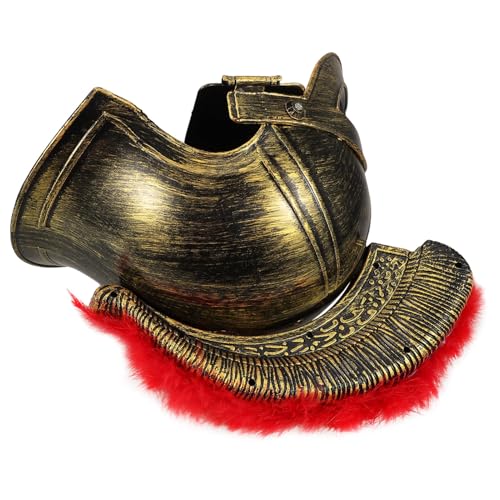 PRETYZOOM Römischer Ritterhelm für Kostümpartys Rollenspiele Halloween und Schulaufführungen mit Verstellbarem Visier und Detailreicher Verarbeitung PRETYZOOM Römischer Ritterhelm für Kostümpartys Rollenspiele Halloween und Schulaufführungen mit Verstellbarem Visier und Detailreicher Verarbeitung von PRETYZOOM