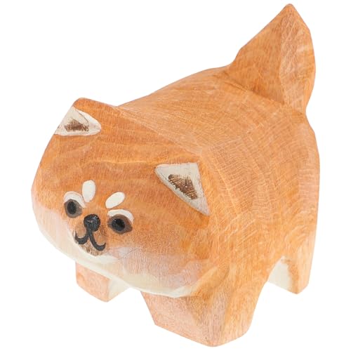 PRETYZOOM Schnitzereien Aus Holz Welpe Urnen Wohnkultur Dekoration Tierspielzeug Hund Tiere Gießen Holzschnitzen Desktop-Ornament Holzornamente Mini-holzverzierungen Holzskulptur Linde PRETYZOOM Schnitzereien Aus Holz Welpe Urnen Wohnkultur Dekoration Tierspielzeug Hund Tiere Gießen Holzschnitzen Desktop-Ornament Holzornamente Mini-holzverzierungen Holzskulptur Linde von PRETYZOOM