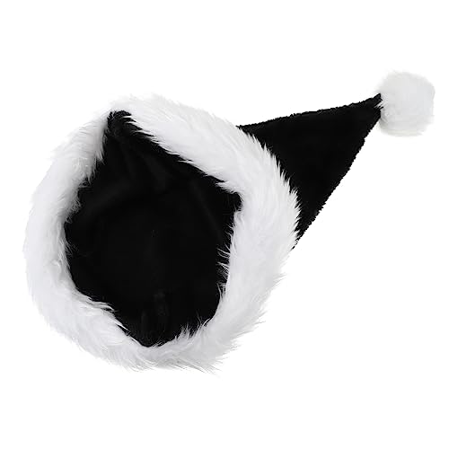 PRETYZOOM Schwarze Plüschmütze Neujahrshut Partyhüte für Erwachsene Weihnachts-Cosplay-Hut Schwarzes Kostüm halloween hut halloween dekoration Weihnachtsmütze Halloween-Hutkappe Stoff Black PRETYZOOM Schwarze Plüschmütze Neujahrshut Partyhüte für Erwachsene Weihnachts-Cosplay-Hut Schwarzes Kostüm halloween hut halloween dekoration Weihnachtsmütze Halloween-Hutkappe Stoff Black von PRETYZOOM