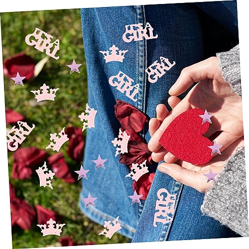 PRETYZOOM Shower Konfetti Tischdekoration Streudeko mit Its Girl Krone und Sternen Papierkonfetti für Babyparty Geburtstagsdeko Gender Reveal Leicht und Vielseitig Einsetzbar PRETYZOOM Shower Konfetti Tischdekoration Streudeko mit Its Girl Krone und Sternen Papierkonfetti für Babyparty Geburtstagsdeko Gender Reveal Leicht und Vielseitig Einsetzbar von PRETYZOOM