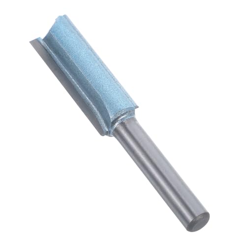 PRETYZOOM Sperrholzstück Flöte Router-bit Beschichtet Router-tool Hartholz Slot Mahlen Hochfester Fräser Schaft Fräser Für Die Holzbearbeitung Schlitzen Silver Stahl von PRETYZOOM