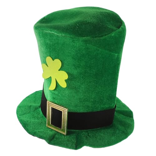 PRETYZOOM St. Patrick Hut Kappe Tag festival cap Festliche Hut Irische Hut mit Shamrock Hut für besondere Anlässe St. Patricks Day Hüte st patricks day hüte für männer Partyhut Stoff PRETYZOOM St. Patrick Hut Kappe Tag festival cap Festliche Hut Irische Hut mit Shamrock Hut für besondere Anlässe St. Patricks Day Hüte st patricks day hüte für männer Partyhut Stoff von PRETYZOOM