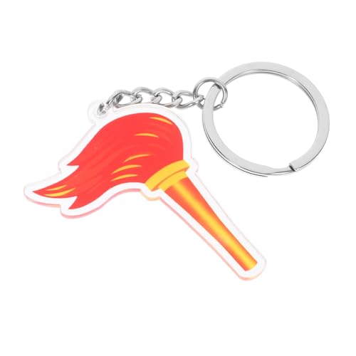 PRETYZOOM Taschenlampen-schlüsselanhänger Kette Led-taschenlampen Plüsch Schlüsselanhänger Taschenlampe Tasche Dekorativer Schlüsselhalter Inhaber Luftmarke -taschenlampe Plastik von PRETYZOOM