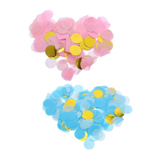 PRETYZOOM Teiliges Gender Reveal Konfetti Rundes Papierkonfetti Blau und Reißfestes Streudeko für Babyparty Gender Reveal Tischdekoration Vielseitig und Leicht für Unvergessliche Feiern PRETYZOOM Teiliges Gender Reveal Konfetti Rundes Papierkonfetti Blau und Reißfestes Streudeko für Babyparty Gender Reveal Tischdekoration Vielseitig und Leicht für Unvergessliche Feiern von PRETYZOOM