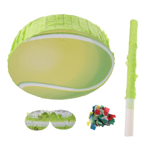 PRETYZOOM Tennis Pinata Piñata Zucker Gefülltes Partydekoration Zum Thema Tennis Sport Pinata Tennisspiel -spiele Papier Zufällige Farbe PRETYZOOM Tennis Pinata Piñata Zucker Gefülltes Partydekoration Zum Thema Tennis Sport Pinata Tennisspiel -spiele Papier Zufällige Farbe von PRETYZOOM