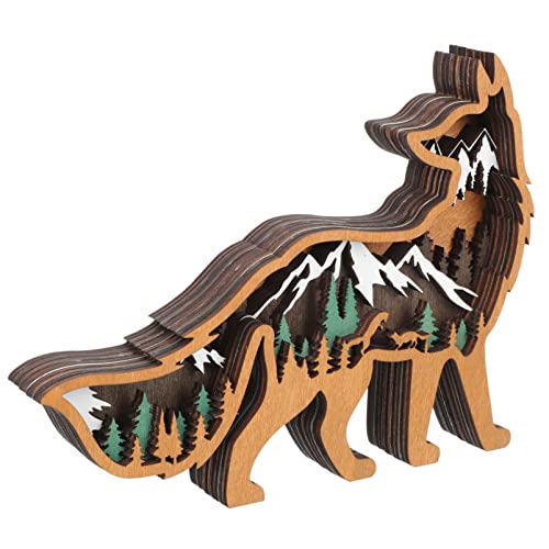 PRETYZOOM Tierornamente aus Holz nordamerikanische Dekoration Mikrofon Vierlochknopf weihnachtsdeko REH Holzfiguren Weihnachten Weihnachtsschmuck aus Holz tierisches Holzhandwerk Colorful PRETYZOOM Tierornamente aus Holz nordamerikanische Dekoration Mikrofon Vierlochknopf weihnachtsdeko REH Holzfiguren Weihnachten Weihnachtsschmuck aus Holz tierisches Holzhandwerk Colorful von PRETYZOOM