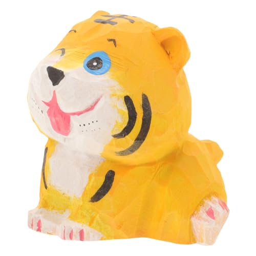 PRETYZOOM Tigerhandwerk Mini-holztiger Holzfiguren Schreibtisch-Tier-Statue Tigerfiguren Holzhandwerk Tiger Statuen Wohnkultur Zarte Tigerstatue Tiger- Tiger-Statue Hölzern PRETYZOOM Tigerhandwerk Mini-holztiger Holzfiguren Schreibtisch-Tier-Statue Tigerfiguren Holzhandwerk Tiger Statuen Wohnkultur Zarte Tigerstatue Tiger- Tiger-Statue Hölzern von PRETYZOOM