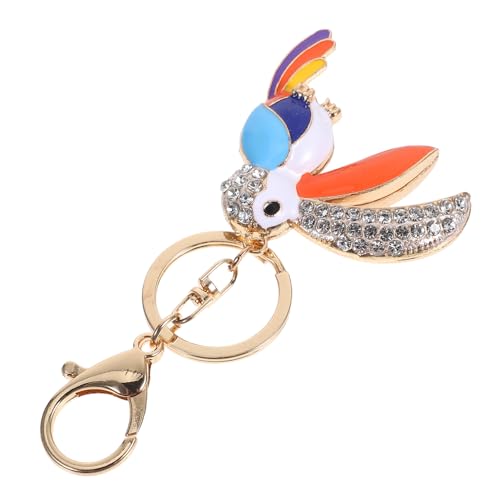 PRETYZOOM Toucan -Schlüsselbund lustiger schlüsselanhänger Geldbörsenanhänger für Handtaschen Geldbörse Schmuck Exquisites Schlüsselbund Bling-Schlüsselanhänger Partytütenfüller Legierung PRETYZOOM Toucan -Schlüsselbund lustiger schlüsselanhänger Geldbörsenanhänger für Handtaschen Geldbörse Schmuck Exquisites Schlüsselbund Bling-Schlüsselanhänger Partytütenfüller Legierung von PRETYZOOM