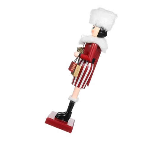 PRETYZOOM Traditionelle Weihnachts Holzfigur Robuste Handbemalte Soldat Dekoration Festlicher Tisch und Kaminsims Schmuck Geschenkidee für Weihnachtsdeko PRETYZOOM Traditionelle Weihnachts Holzfigur Robuste Handbemalte Soldat Dekoration Festlicher Tisch und Kaminsims Schmuck Geschenkidee für Weihnachtsdeko von PRETYZOOM