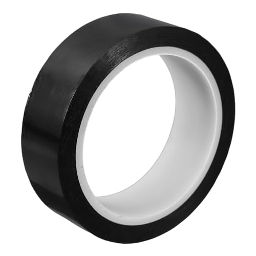 PRETYZOOM Verdunkelungsband Hochtemperaturband Band mit hoher Hitze Heizband Lichtblockierendes Klebeband für die Elektronik LED-Lichtblockierende Aufkleber Lichtblocker das Haustier Schwarz von PRETYZOOM