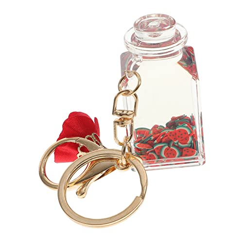 PRETYZOOM Wassermelonen Quicksand Schlüsselanhänger Eleganter Schlüsselring für Taschen Kreatives Frucht für Verschiedene Altersgruppen PRETYZOOM Wassermelonen Quicksand Schlüsselanhänger Eleganter Schlüsselring für Taschen Kreatives Frucht für Verschiedene Altersgruppen von PRETYZOOM