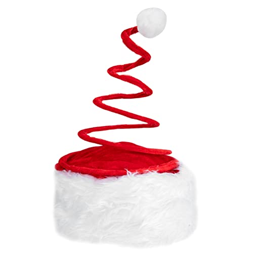 PRETYZOOM Christmas Hat Weihnachtsfrühlingshut Leichter Weihnachts-partyhut Weihnachtsmann-mütze Weihnachtskopfschmuck Weihnachtshutverzierung Plüsch-weihnachtsmütze Lange Weihnachtsmützen Vlies PRETYZOOM Christmas Hat Weihnachtsfrühlingshut Leichter Weihnachts-partyhut Weihnachtsmann-mütze Weihnachtskopfschmuck Weihnachtshutverzierung Plüsch-weihnachtsmütze Lange Weihnachtsmützen Vlies von PRETYZOOM
