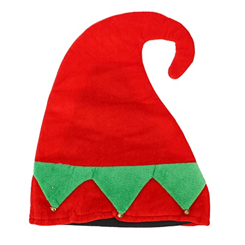 PRETYZOOM Weihnachtsmütze rote Verzierungen Erwachsenenkostüme für Männer weihnachtsverkleidung weihnachts verkleidung Kappen Weihnachtsparty-Kostümhut Weihnachts-Dressing-Dekoration Haar von PRETYZOOM