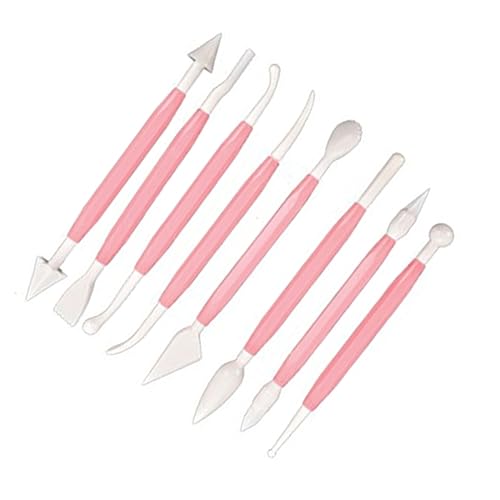 PRETYZOOM Werkzeuge zum Dekorieren von Kuchen Kuchendekorationswerkzeug Werkzeuge zur Kuchenherstellung Keksdekorationswerkzeug Pfeifendekor Cookie-Kuchen nähgarn pink Knochen Werkzeug Rosa von PRETYZOOM