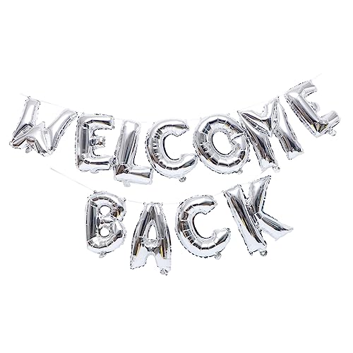 PRETYZOOM Dekorationen Büro Willkommen Zuhause Luftballons Schule Partybedarf Klassenzimmer Dekorationen PRETYZOOM Dekorationen Büro Willkommen Zuhause Luftballons Schule Partybedarf Klassenzimmer Dekorationen von PRETYZOOM