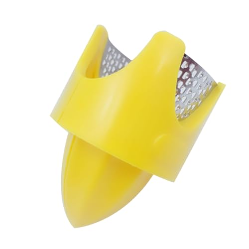PRETYZOOM Zitrusreibe, Zester für Obst, Scraper für Citrus, Küchenutensil, spülmaschinenfest, ergonomisches Design, 3,15 x 2,36 x 2,36 Zoll von PRETYZOOM