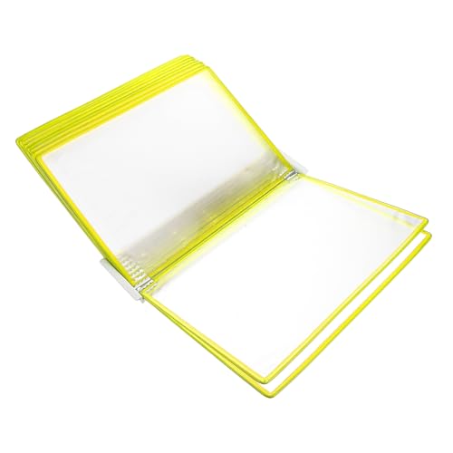 PRETYZOOM wandmontierter Ausstellungsständer wandmontierte Aktenhalter Wand-Büro-Organizer Dokumentenhalter für das Büro Hängemappe für Akten Referenzdatei-Organizer Papierordner Eisen Gelb PRETYZOOM wandmontierter Ausstellungsständer wandmontierte Aktenhalter Wand-Büro-Organizer Dokumentenhalter für das Büro Hängemappe für Akten Referenzdatei-Organizer Papierordner Eisen Gelb von PRETYZOOM