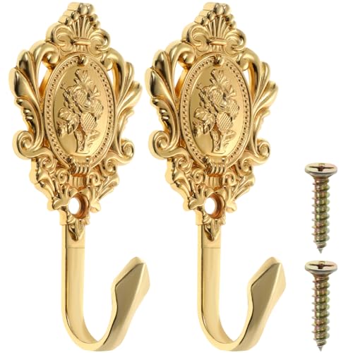 Vorhang Gardinenhalter Raffhalter 2 Pcs Gardinenhalter Gardinenhalter Vintage Rosen Blumenmuster Seitenhalter Raffhalter Haken Für Wände Raffhalter Wand Gardinenhaken Vorhang Gardinenhalter Raffhalter 2 Pcs Gardinenhalter Gardinenhalter Vintage Rosen Blumenmuster Seitenhalter Raffhalter Haken Für Wände Raffhalter Wand Gardinenhaken von PRETYZOOM