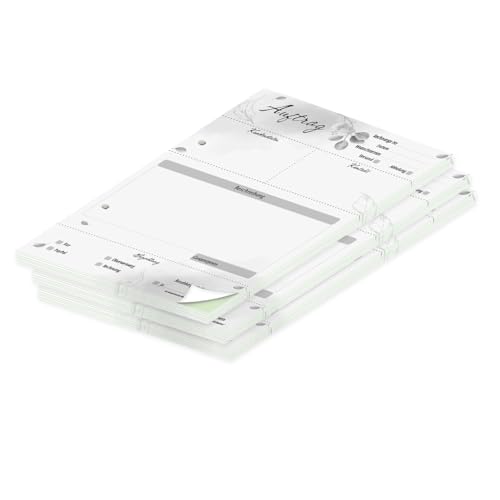 PRICARO Auftragsblock mit Durchschlag "Eukalyptus", A5 gelocht 3 Stück PRICARO Auftragsblock mit Durchschlag "Eukalyptus", A5 gelocht 3 Stück von PRICARO