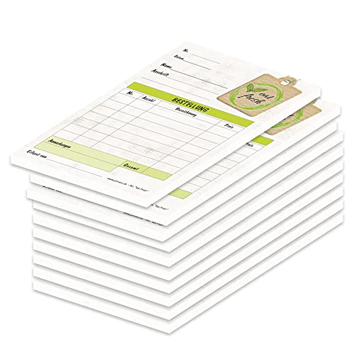 PRICARO Bestellannahmeblock "Eat-Fresh", A6, 10 Stück PRICARO Bestellannahmeblock "Eat-Fresh", A6, 10 Stück von PRICARO