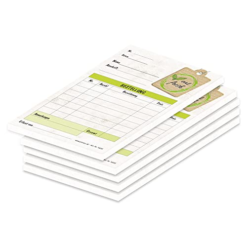 PRICARO Bestellannahmeblock "Eat-Fresh", A6, 5 Stück PRICARO Bestellannahmeblock "Eat-Fresh", A6, 5 Stück von PRICARO
