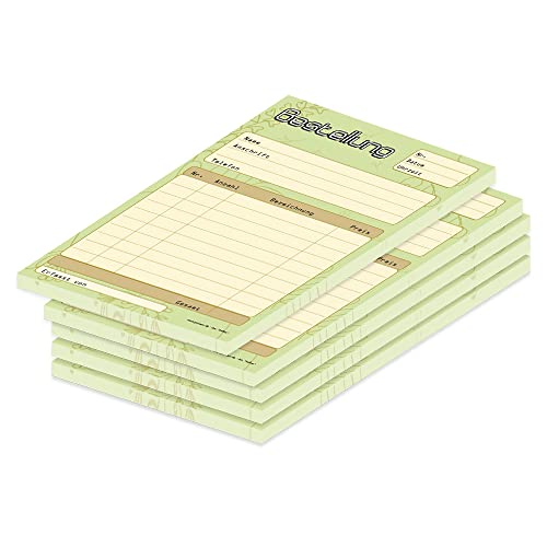 PRICARO Bestellannahmeblock "Salbei", A5, 5 Stück von PRICARO