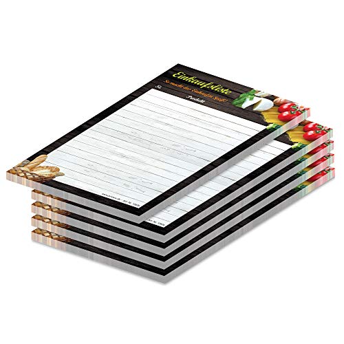 PRICARO Einkaufsliste"Mediterran", A6, 5 Stück PRICARO Einkaufsliste"Mediterran", A6, 5 Stück von PRICARO