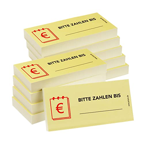 PRICARO Haftnotizen "Zahlen bis", 100 Blatt, 10 Stück PRICARO Haftnotizen "Zahlen bis", 100 Blatt, 10 Stück von PRICARO