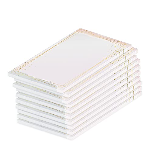 PRICARO Notizblock "Golden Dots", magnetisch, A7, 10 Stück PRICARO Notizblock "Golden Dots", magnetisch, A7, 10 Stück von PRICARO