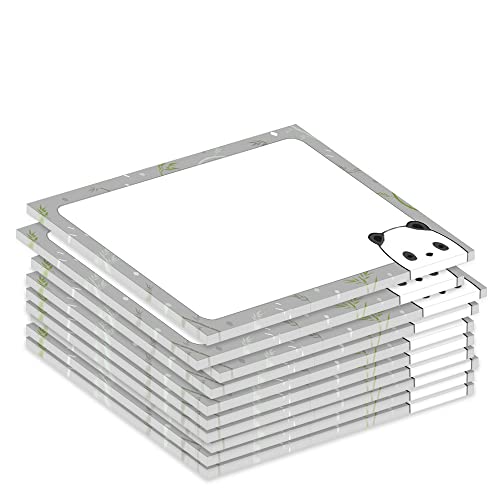 PRICARO Notizblock "Pandabär", magnetisch, A7, 10 Stück PRICARO Notizblock "Pandabär", magnetisch, A7, 10 Stück von PRICARO