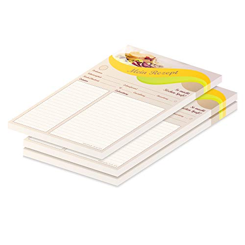 PRICARO Rezeptblock Balance, A4, 25 Blatt, 3 Stück PRICARO Rezeptblock Balance, A4, 25 Blatt, 3 Stück von PRICARO