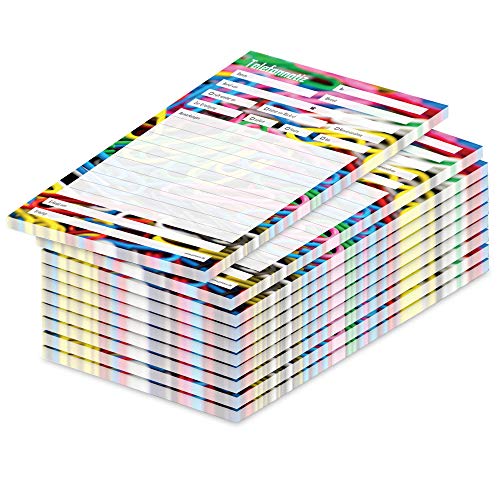 PRICARO Telefonnotizblock, A5, Büroklammer, 10 Stück PRICARO Telefonnotizblock, A5, Büroklammer, 10 Stück von PRICARO