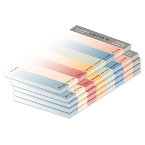 PRICARO Wochenplaner "Colours", A6, 5 Stück PRICARO Wochenplaner "Colours", A6, 5 Stück von PRICARO