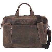 PRIDE & SOUL Laptoptasche RAILY Leder braun 47158 bis 38,1 cm (15 Zoll) von PRIDE & SOUL