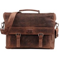 PRIDE & SOUL Umhängetasche CLOUD Leder braun 47139 von PRIDE & SOUL