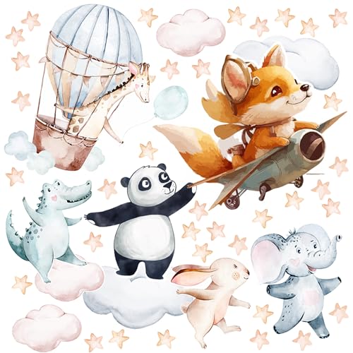 PRINT.GG Wandtattoo Kinderzimmer Mädchen und Junge - 85 Stücke - Wandtattoo Babyzimmer Ideal zum Üben von Kreativität PRINT.GG Wandtattoo Kinderzimmer Mädchen und Junge - 85 Stücke - Wandtattoo Babyzimmer Ideal zum Üben von Kreativität von PRINT.GG