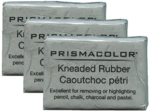PRISMACOLOR DESIGN Eraser, 1224 Kneaded Rubber Eraser Large, Grey (70531) by Sanford von PRISMACOLOR