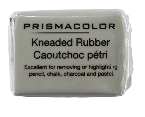 Prismacolor Premier Art Zubehör 3 Knetradiergummi Medium Kneaded Rubber Eraser grau von PRISMACOLOR