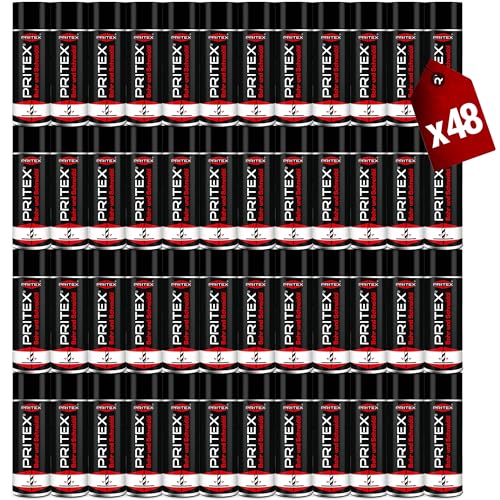 PRITEX – Bohr- und Schneidöl Spray 48 x 400 ml – Bohröl Kühlmittel mit guter Haftfähigkeit – Schmieröl mindert den Verschleiß & reduziert die Reibungskräfte beim Bohren, Drehen, Fräsen & Schneiden PRITEX – Bohr- und Schneidöl Spray 48 x 400 ml – Bohröl Kühlmittel mit guter Haftfähigkeit – Schmieröl mindert den Verschleiß & reduziert die Reibungskräfte beim Bohren, Drehen, Fräsen & Schneiden von PRITEX