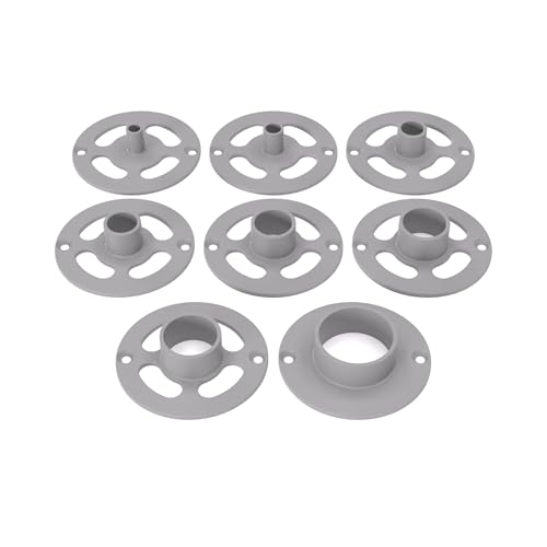 PRIWAS Kopierhülsen-Set passend für Festool OF900/OF1000/OF1010 | Kopierringe passend für Festool Oberfräsen (Set 2: 10/12/17/20/24/27/30/40) von PRIWAS
