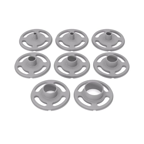 PRIWAS Kopierhülsen-Set passend für Triton TRA001/MOF001 | Kopierringe passend für Triton Oberfräsen (Set 2: 10/12/17/20/24/27/30/40) von PRIWAS
