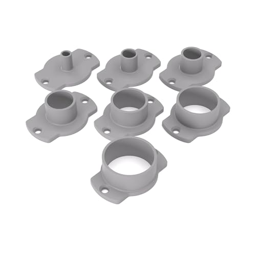 PRIWAS Kopierhülsen-Set passend für Dexter Power DP4/IC1200RT | Kopierringe passend für Dexter Power Oberfräsen (Set 1: 10/15/20/25/30/35/40) von PRIWAS